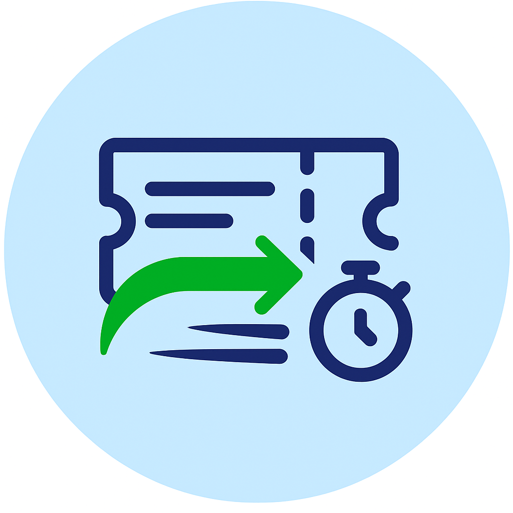 Transition rapides des tickets